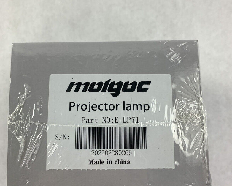 Molgoc Powerlite E-LP71 Projector Replacement Lamp with Housing 480 Bulb