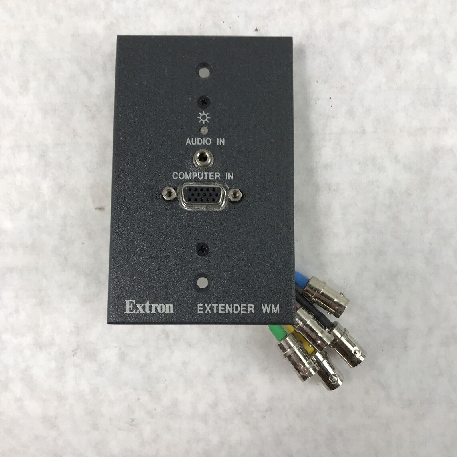 EXTRON EXTENDER WM Externer WM AAP Audio PC Input