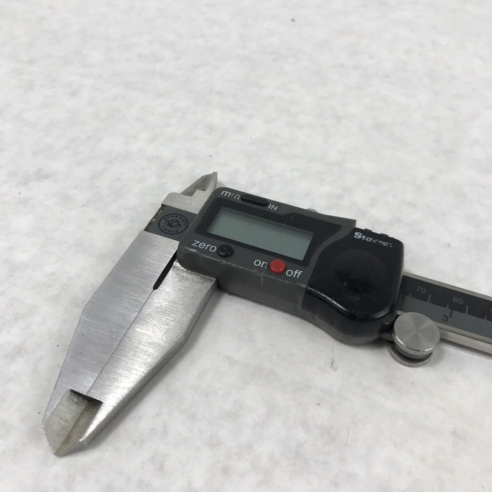 Starrett 799A-12/300 Electronic Caliper Micrometer 67621 - Missing Port Cover