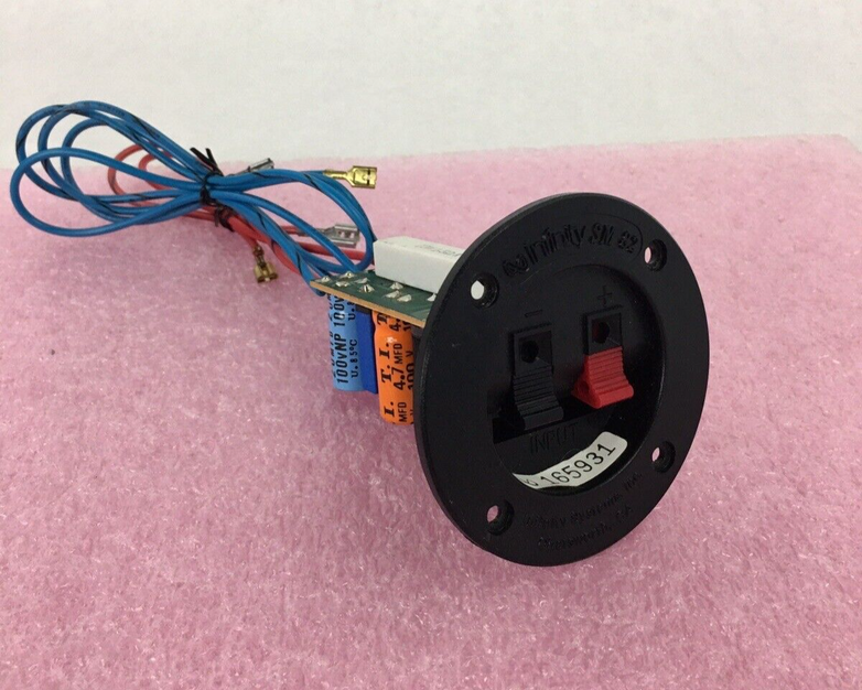 Infinity SM-82 Speaker Crossovers Terminal Tested