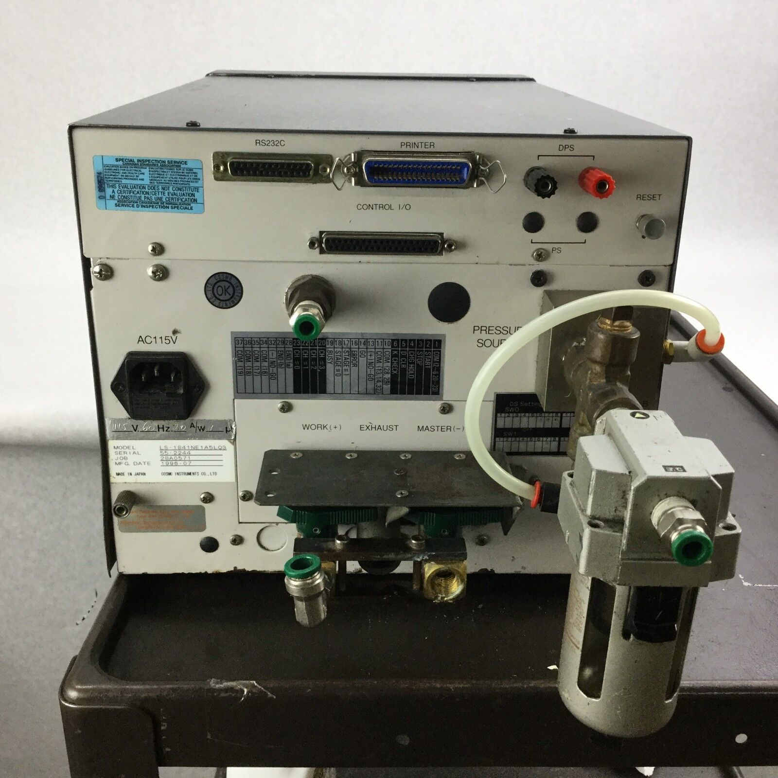 COSMO LS-1841N Air Leak Tester  Includes Power Cord