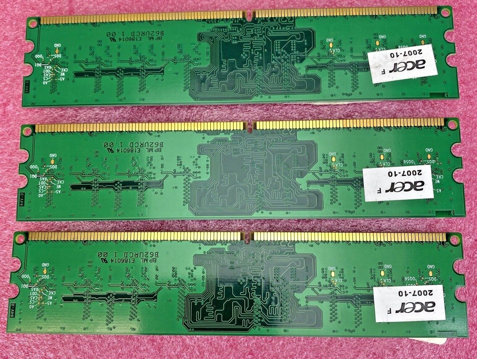 3x 512MB Hynix HYMP564U64CP8-Y5 PQ-C PC2-5300U 667MHz DDR2 1Rx8 memory RAM