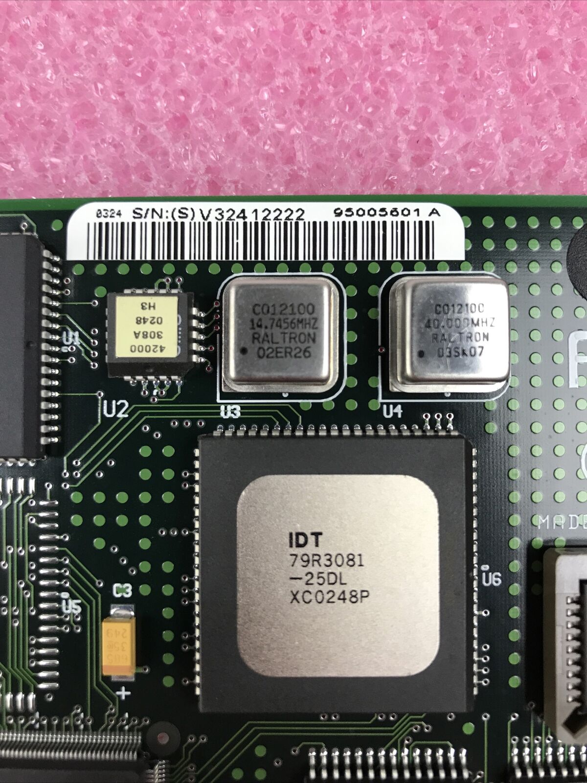 Digi 50000490-06 AccelePort 4r 920 Serial PCI EIA-232 4port 95005601 55000536-06