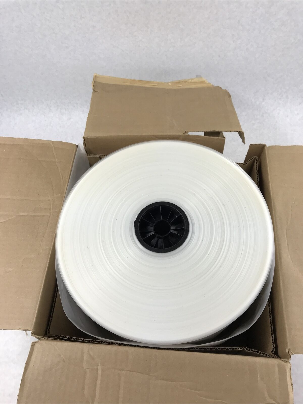 12" x 1500 Roll of 4-Mil Clear Poly Tubing