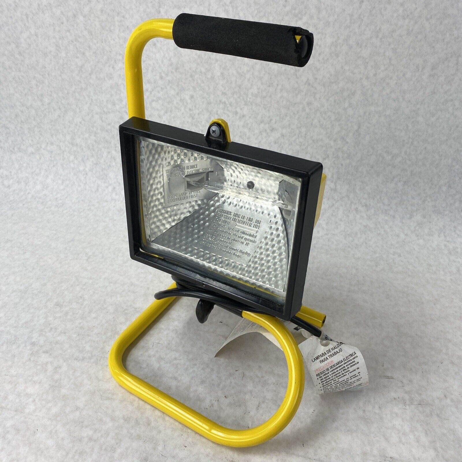 Unbranded E881598 L115212K3 500W Portable Halogen Work Light Lamp WORKS