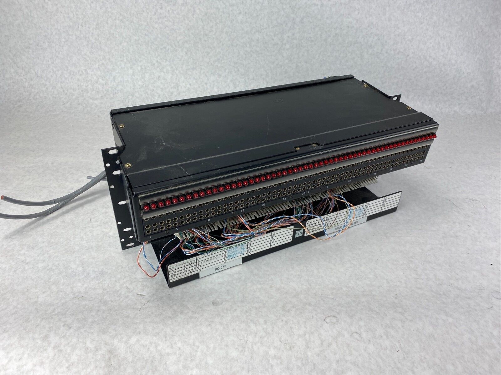 ADC 4-24419-0305 DSX-DR19-CAB 4-24419-0292 DR 19 Rear Cross Connect Patch Panel