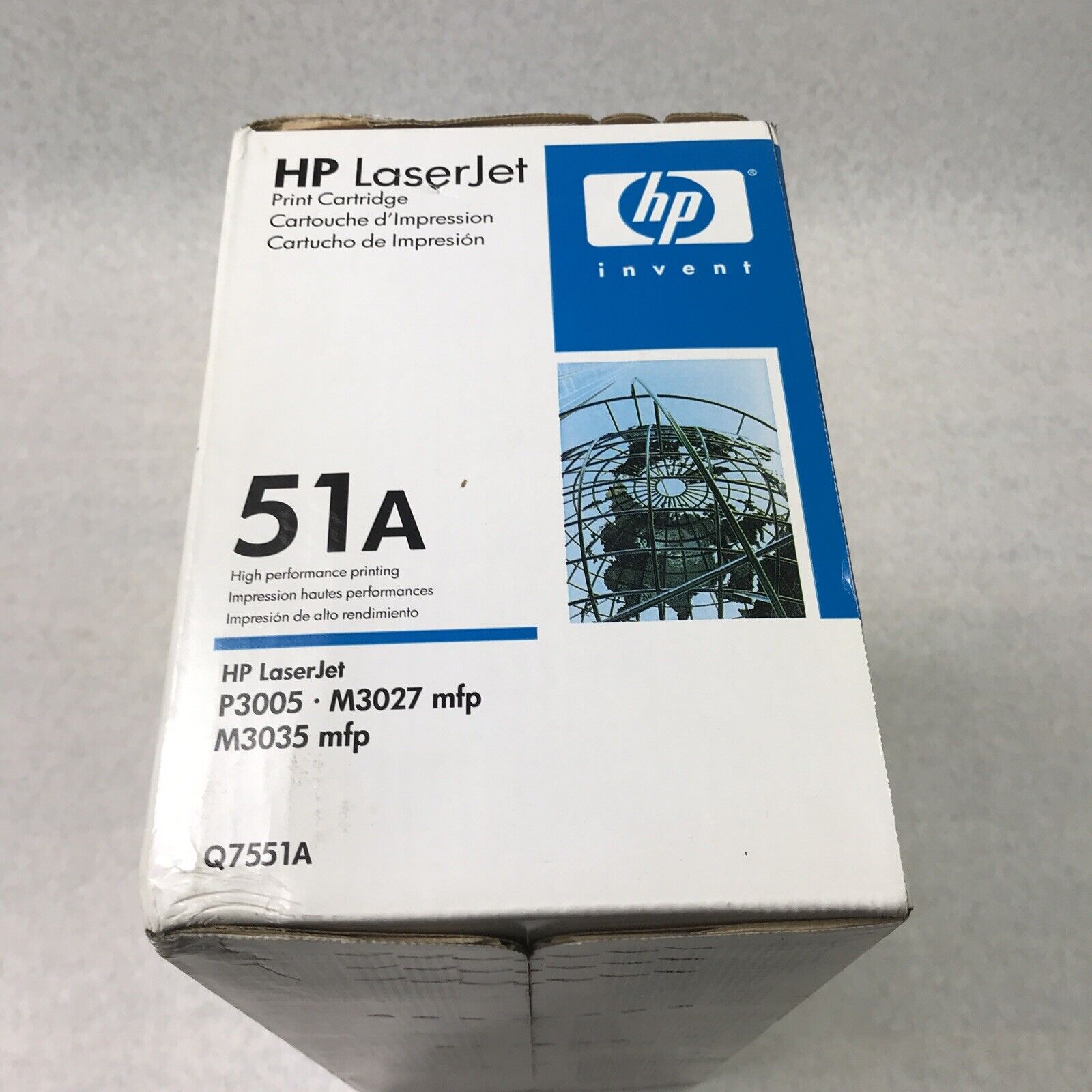 HP Q7551-00901 LaserJet 51A Print Cartridges P3005 M3027 M3035