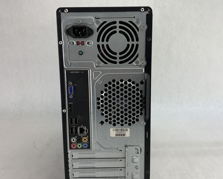 Dell Inspiron 560 MT Intel Pentium Dual-Core E5400 2.7GHz 4GB RAM No HDD No OS