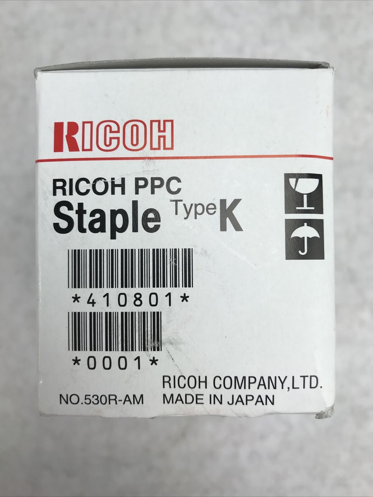 Ricoh Type K Staple Cartridge - 5000 Staples 410801