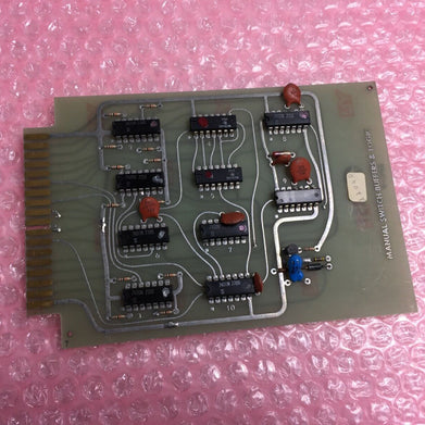 MSI Manual Switch Buffers & Logic 11048 Assy No 24866 DPC-P Card