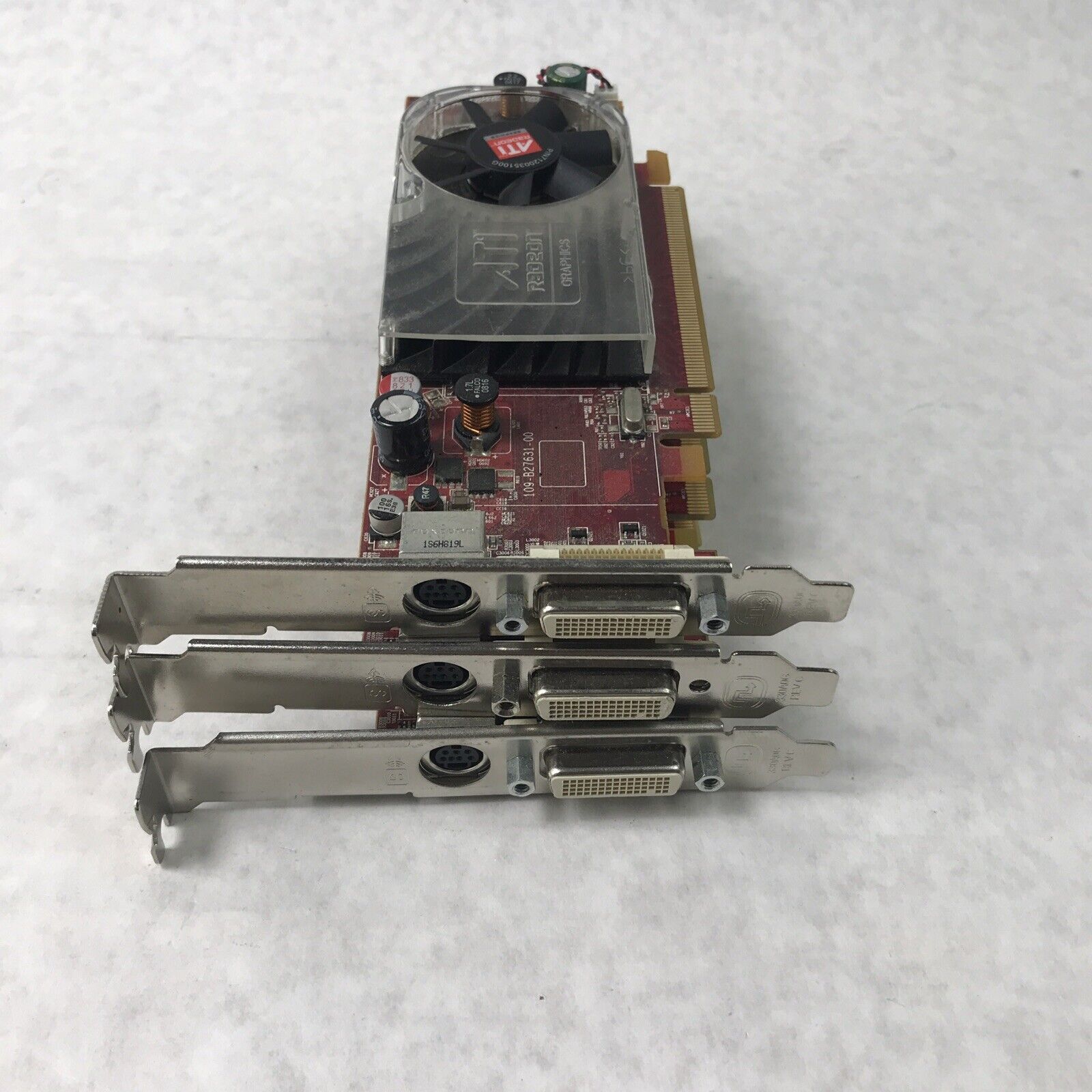 (Lot of 3) Dell ATI Radeon FM351 PCI 256MB Graphics Card (Tested and Working)