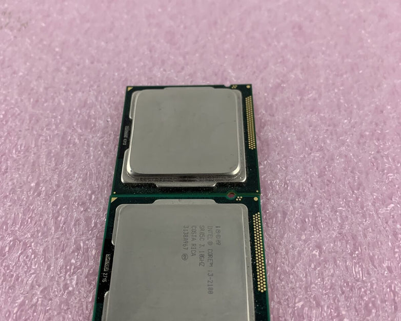 Lot of 2 Intel Core i3-2100 3.1GHz Processor