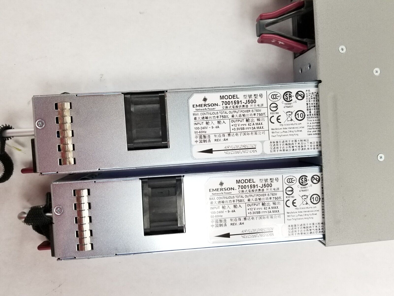 Cisco Catalyst 4500-X WS-C4500X-16SFP+ V03 16-Port 10GB Network Switch 2x 750W