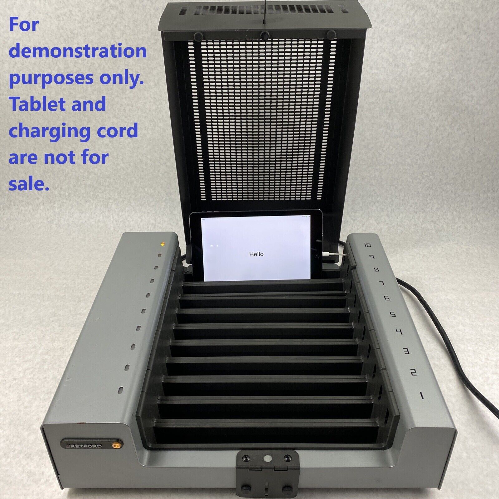 Bretford H3634LL/A PowerSync Tray for iPad Security Cage 10 bay Charging Station