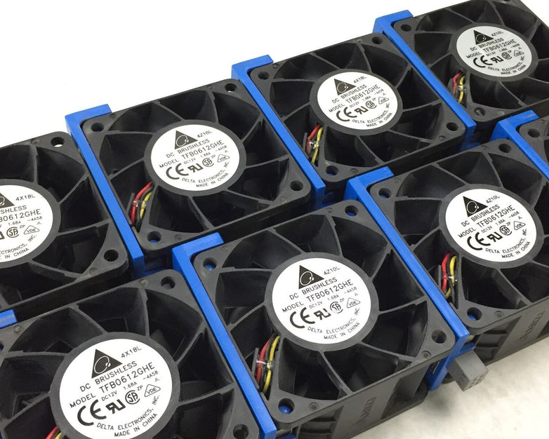 Delta TFB0612GHE 12V 1.68A DC Brushless Fan 60mm  Lot of 8