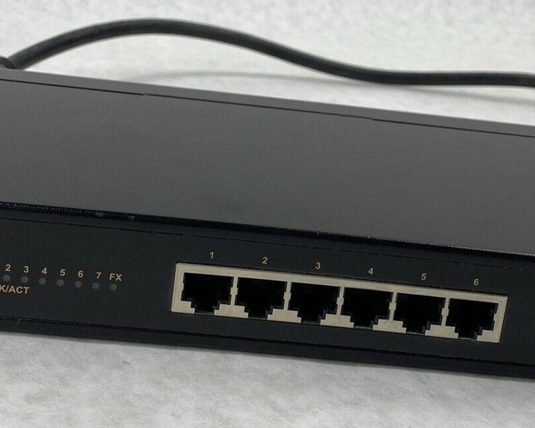 Signamax 065-7111F 6-Port 100Base Compact Fiber Access Switch Grade C