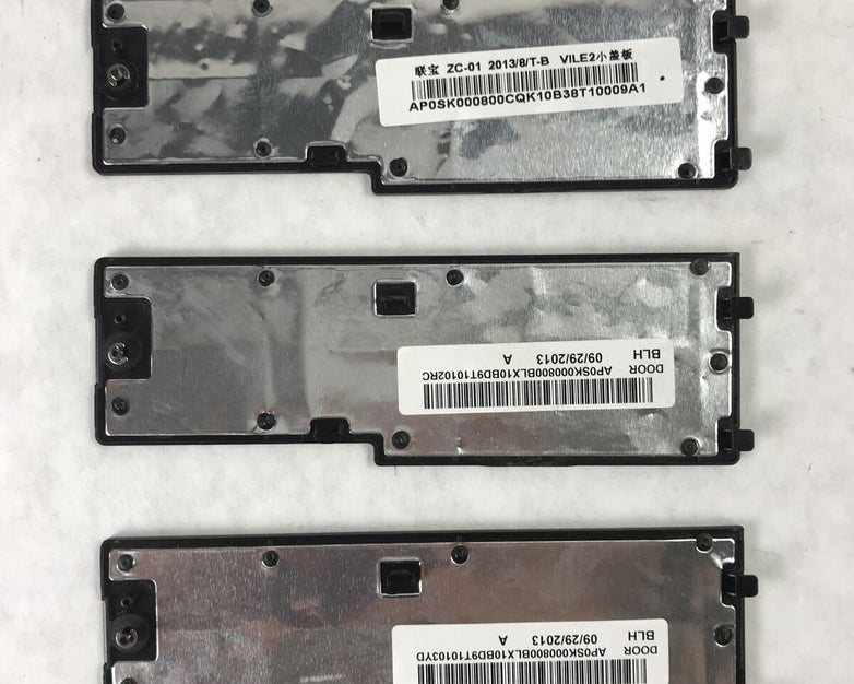 Lot of (3) Lenovo ThinkPad E531 Bottom Cover Door AP0SK000800