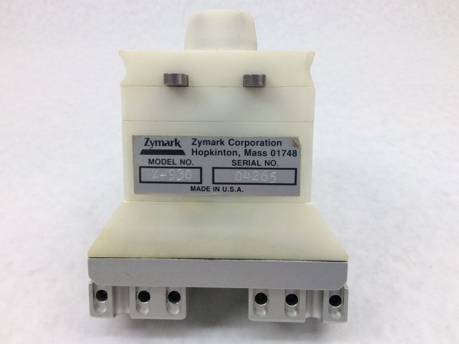 Zymark Corporation Model Z-930