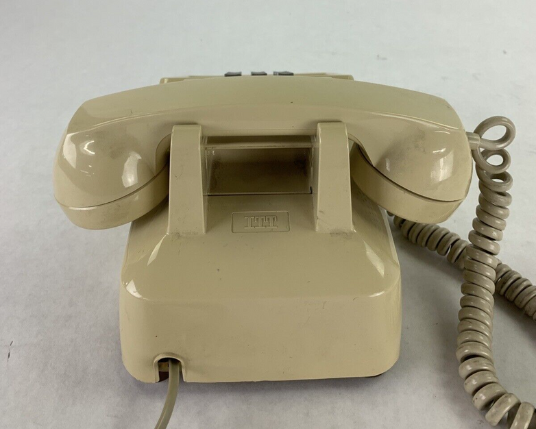 Vintage Rolm CBX Phone Push Button Phone Cream Parts and Repair