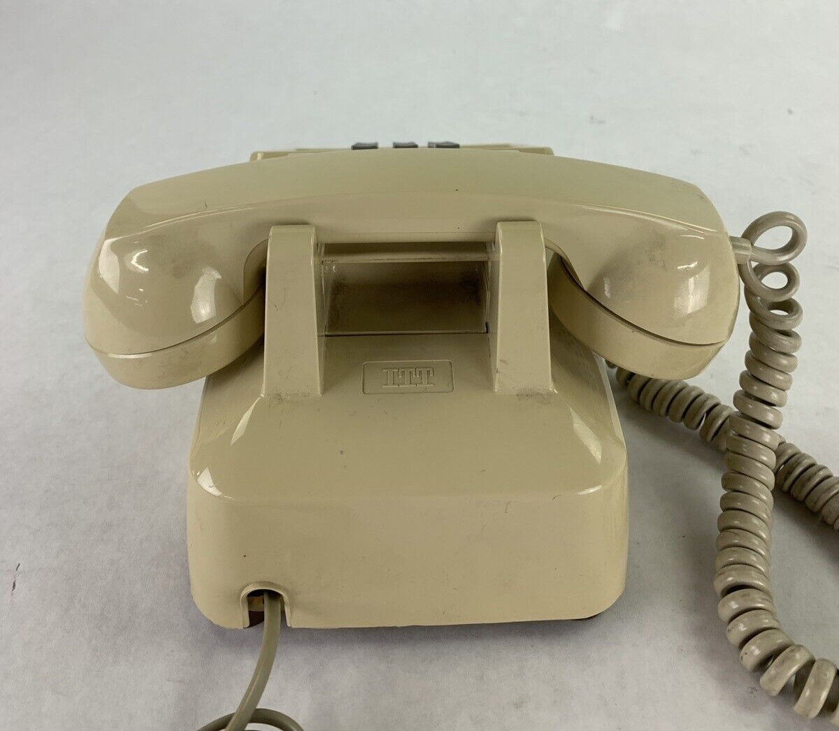 Vintage Rolm CBX Phone Push Button Phone Cream Parts and Repair