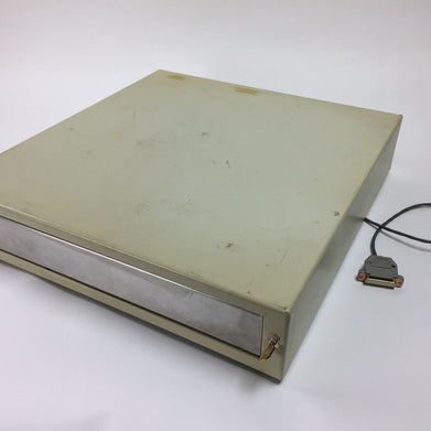 MMF Industries Model ECD 232 Vintage POS Retail Cash Drawer Register, 4V, 12V