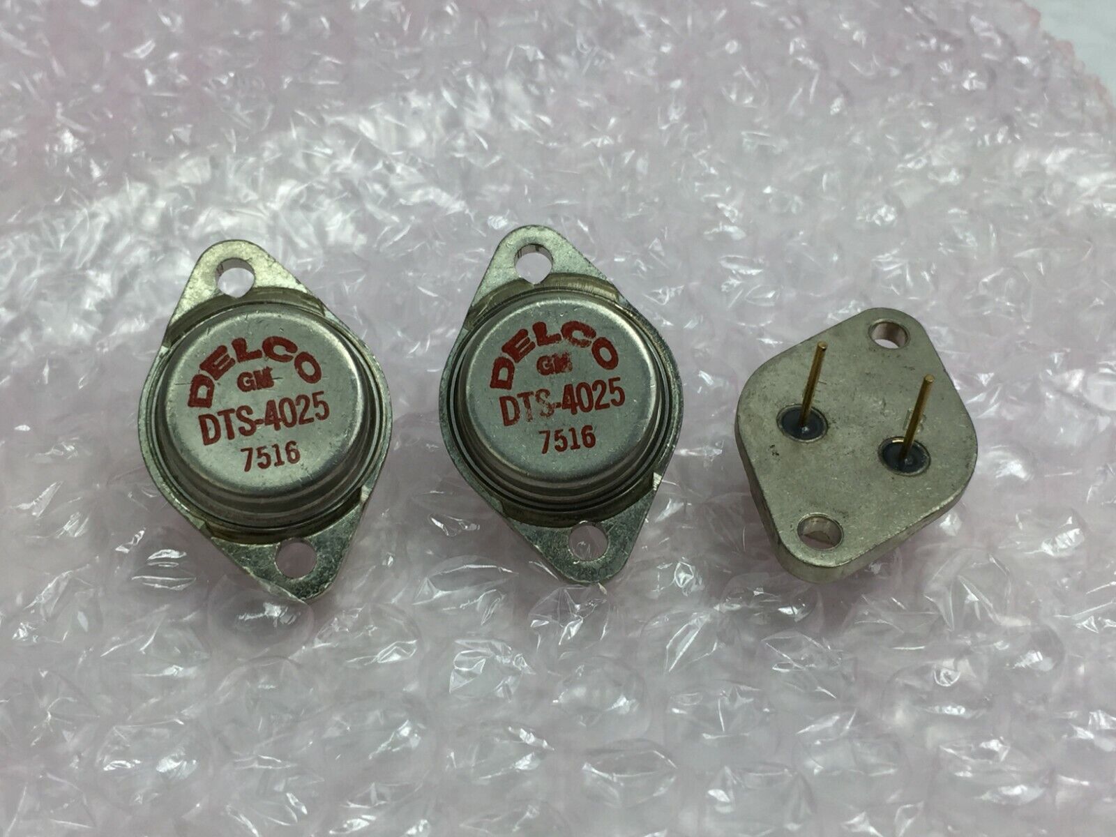 Delco GM DTS-4025 Transistors   Lot of 3   NOS
