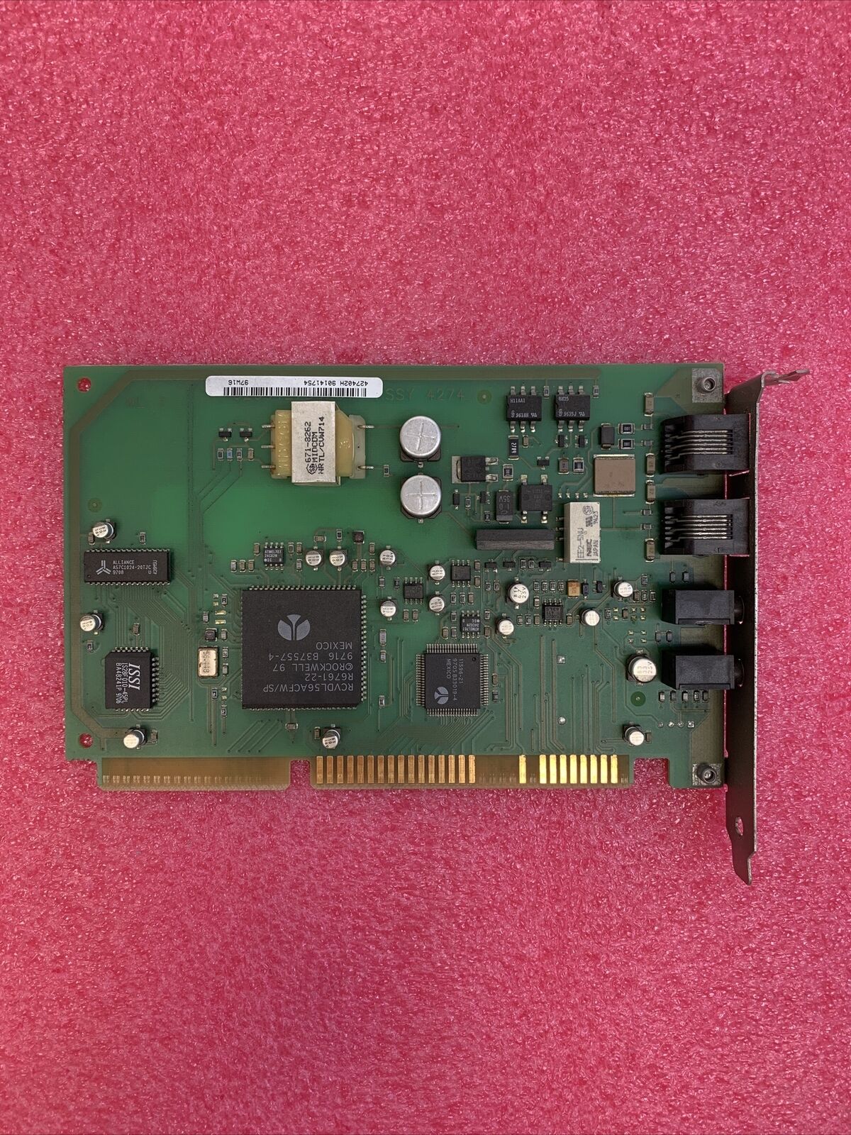 Motorola 3456 ISA VS US Modem Card