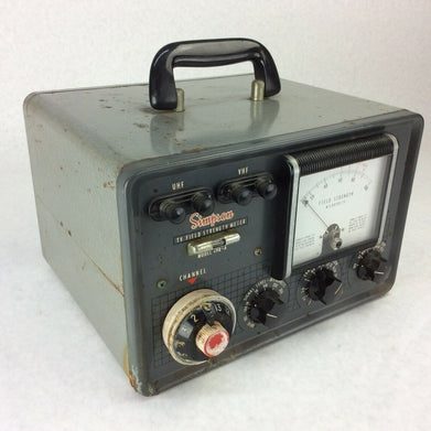 Vintage Simpson TV Field Strength Meter 498-A