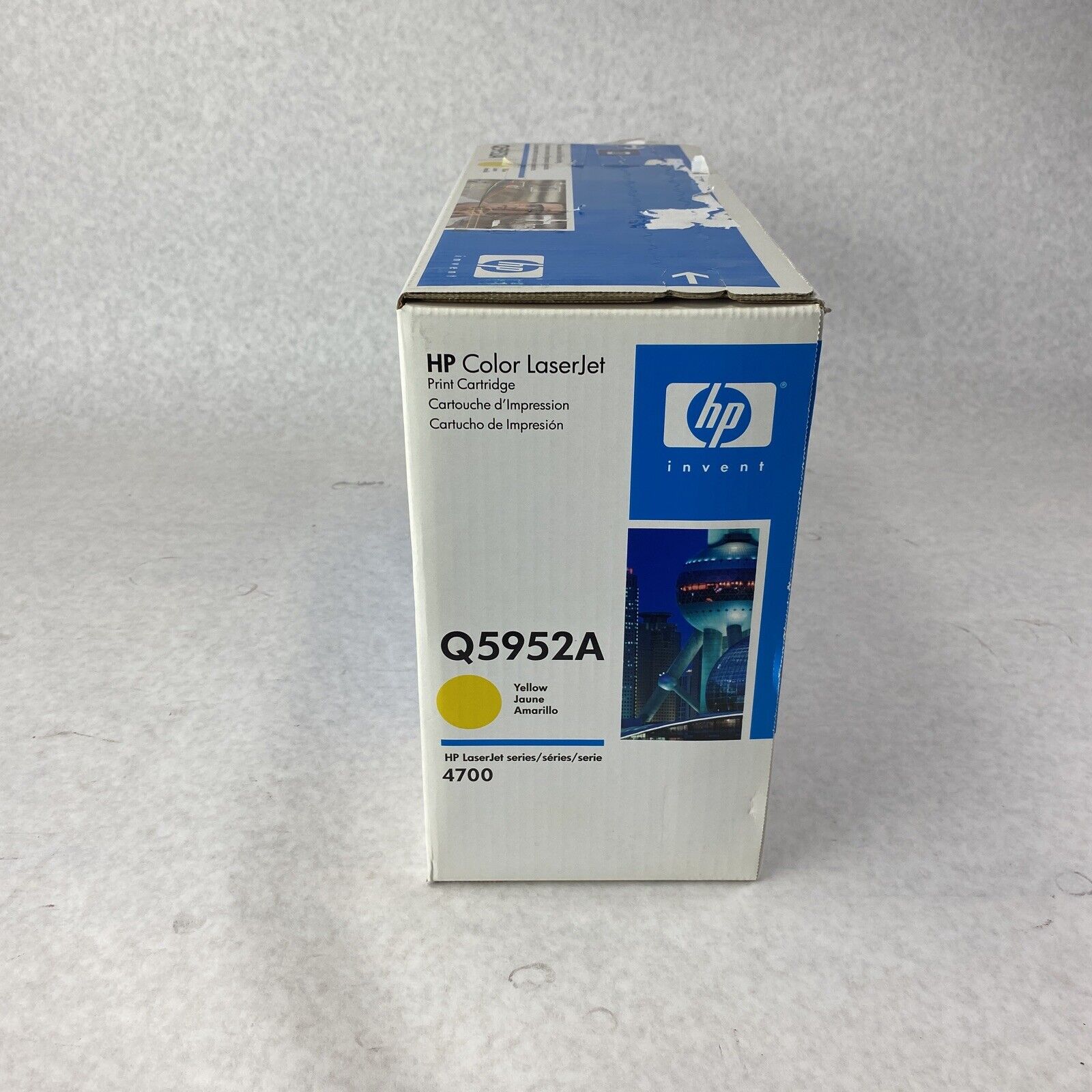 Genuine New HP LaserJet 643A Toner Print Cartridge Q5952A Yellow -Factory Sealed