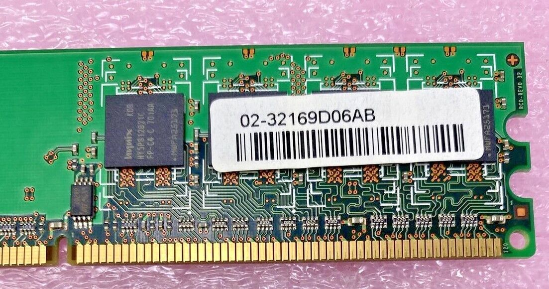 Hynix HYMP564U64CP8-C4-AB-C 512MB PC2-4200 DDR2-533MHz 240 pin memory RAM module