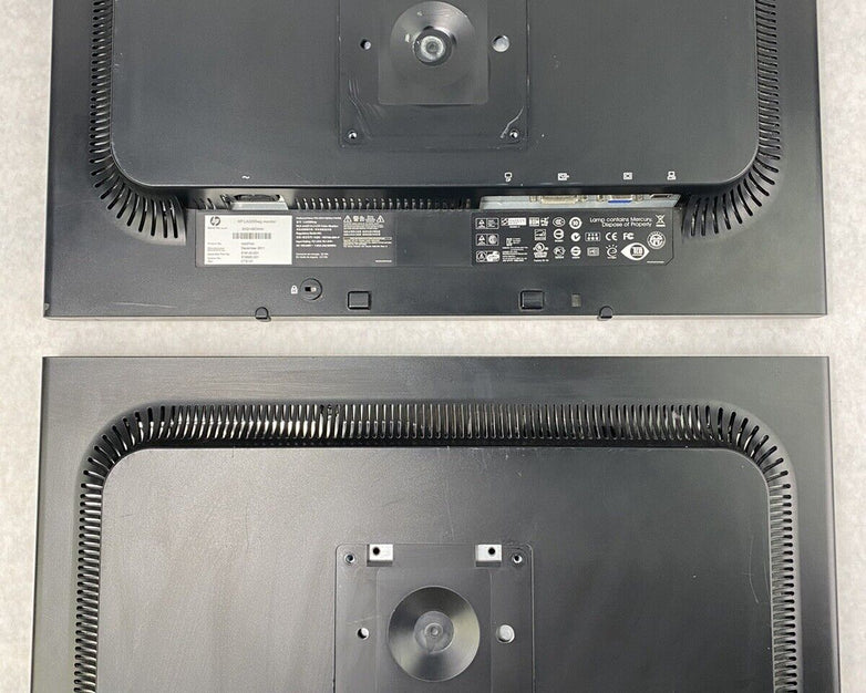 Lot of 2 HP Compaq LA2205WG 22" 1680x1050 DVI-D VGA TFT Monitors ONLY Grade C
