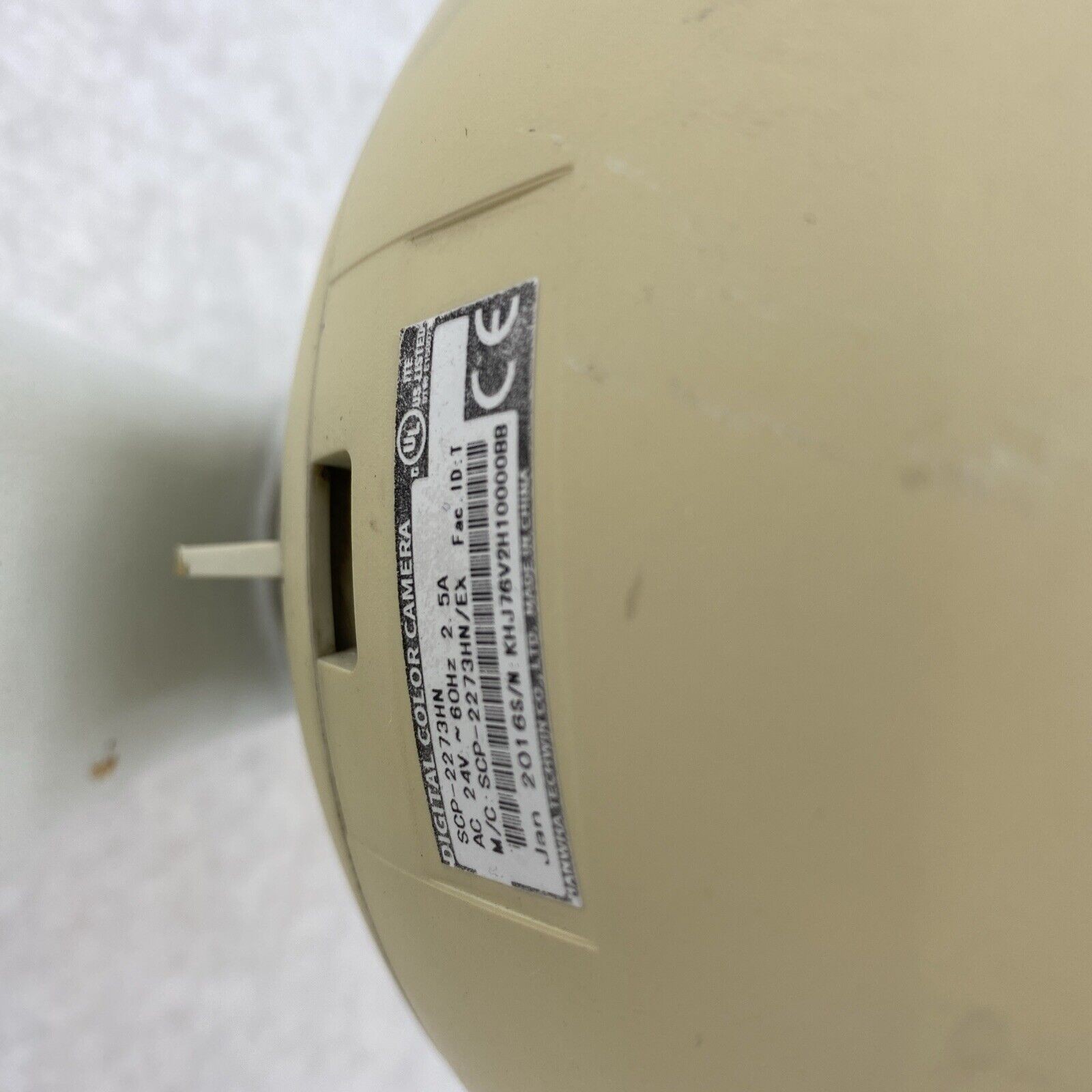 Samsung SCP-2273HN Digital Color Camera w/ Pelco PA402 Mount IWM-GY