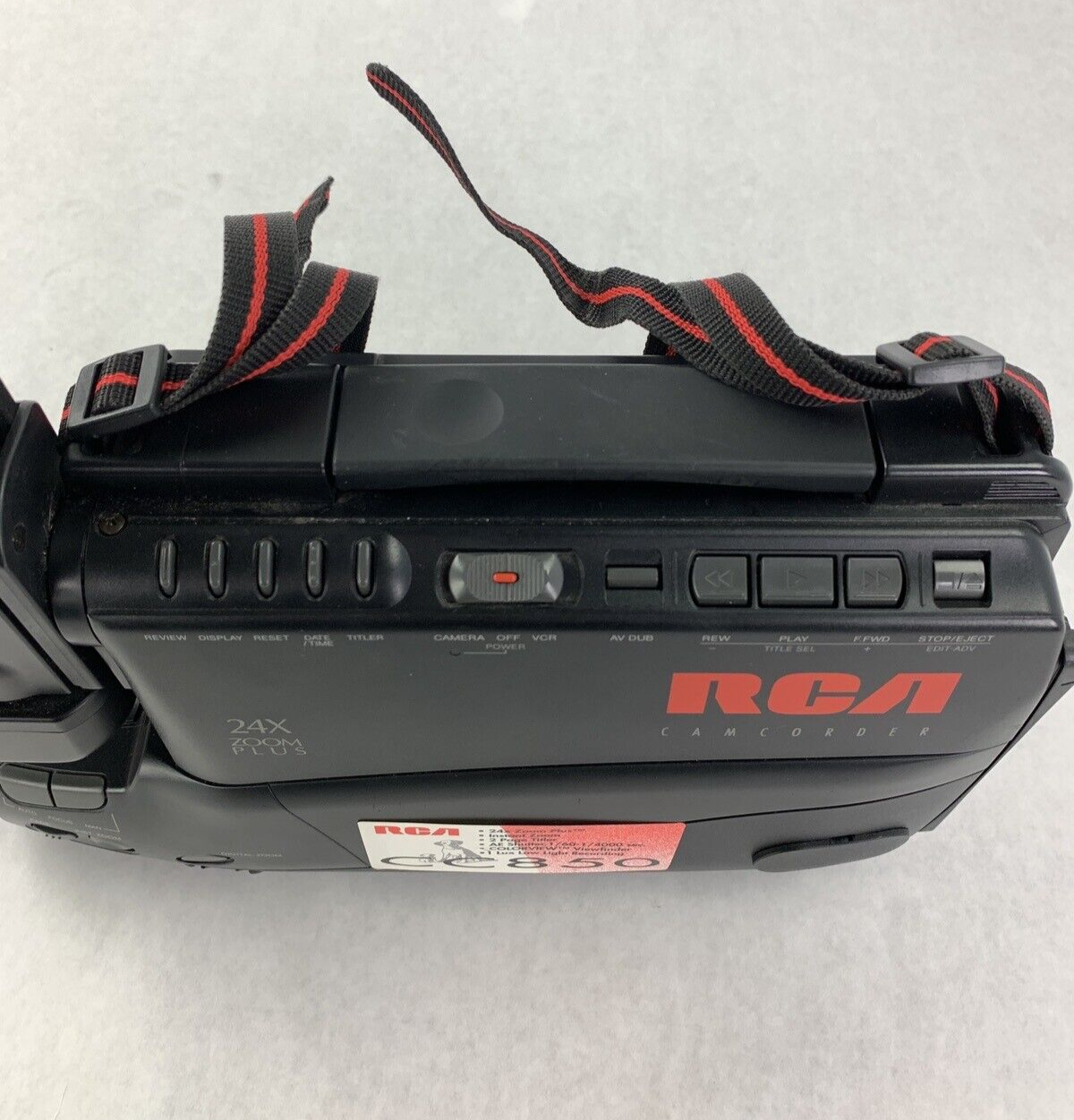 RCA Camcorder VHS CC850 Missing Batt