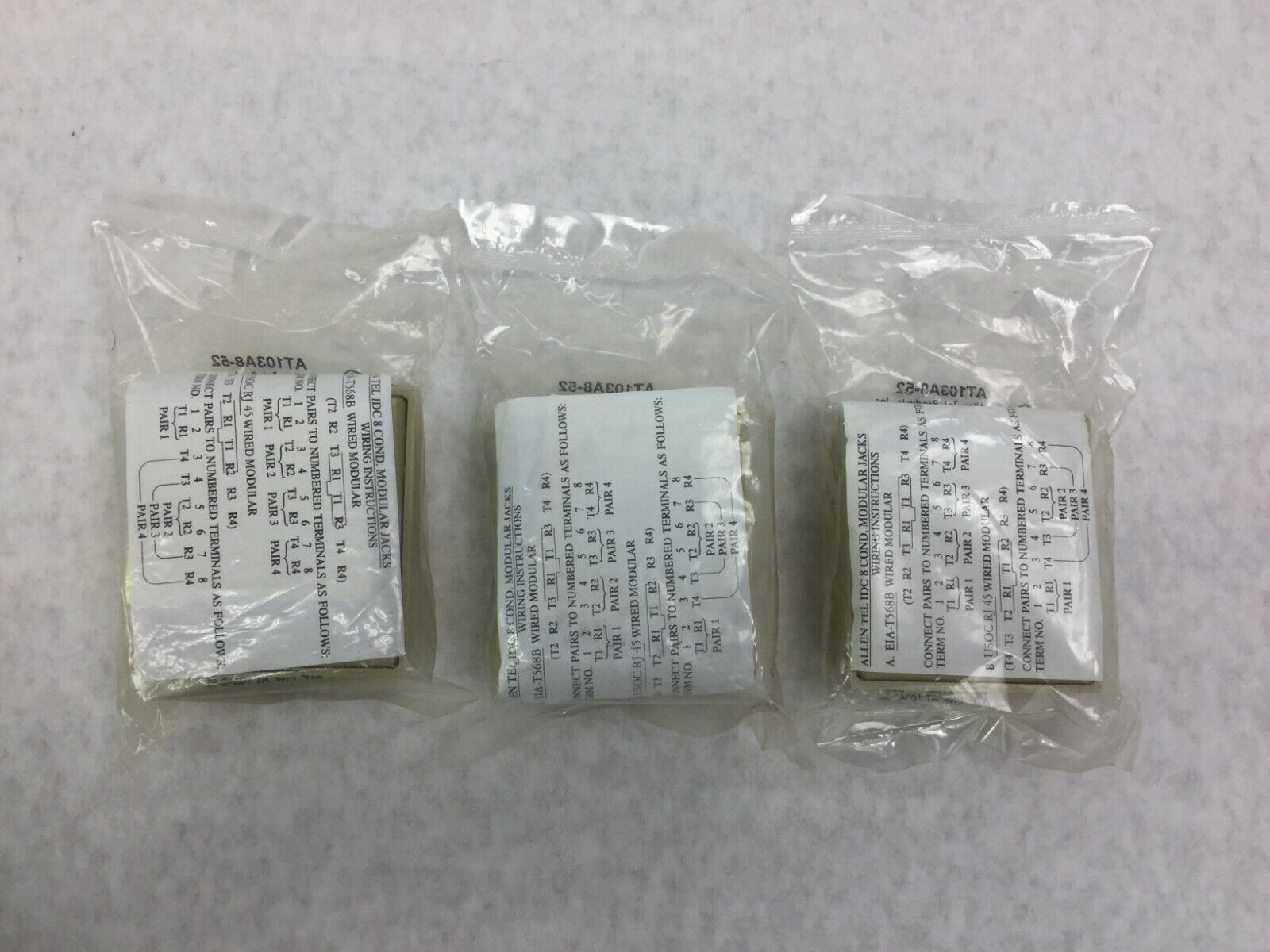 Allen Tel Products AT103A8-52  Communications Circuit Accessory Lot of 3