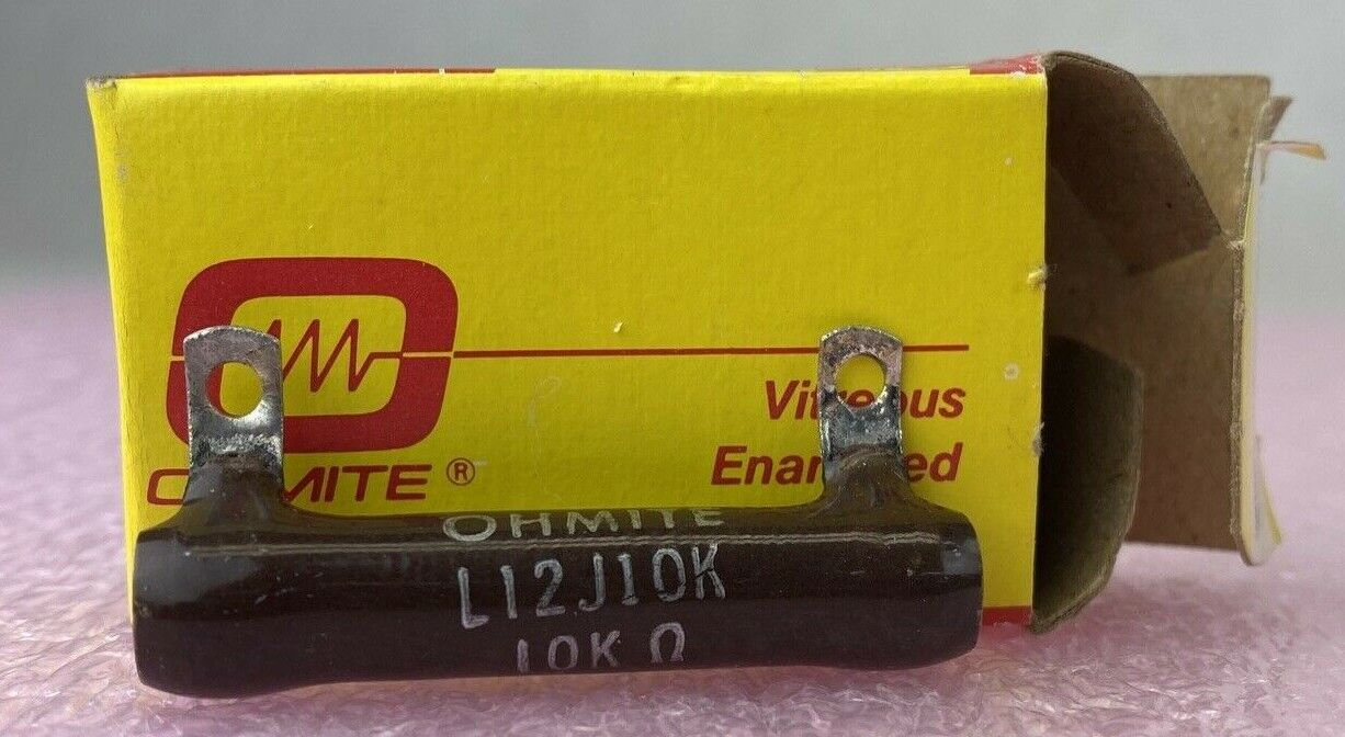 Ohmite Vitreous Enameled Resistor L12J10K
