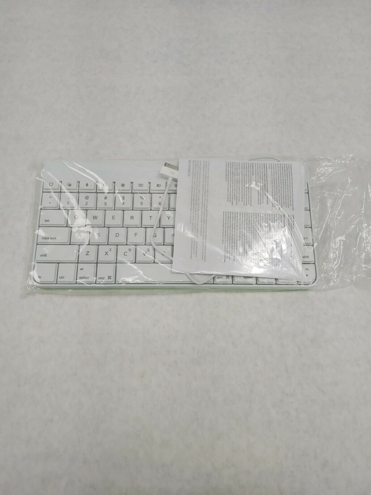 Logitech Wired Keyboard for iPad, 30-Pin Connector Lot of 2