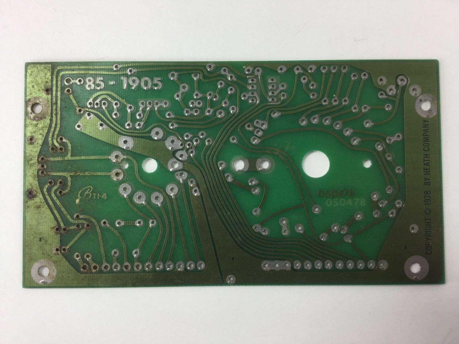 VINTAGE (1978 Copyright) Heath Company 85-1905-1 Circuit Board