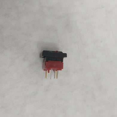 C&K Dual Green LED Lighted Momentary Pushbutton Switch PC Pins NOS Series MP01