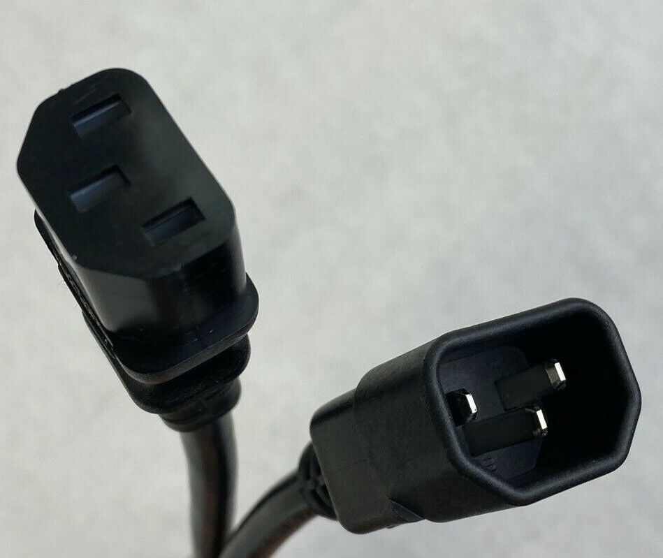 Well Shin 3ft power cord C13-C14 16AWG 13A 250V WS-002F to E115330 lot of 2