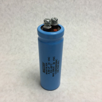 NOS  Mallory CGS8200U025R4C 8200uF 25VDC