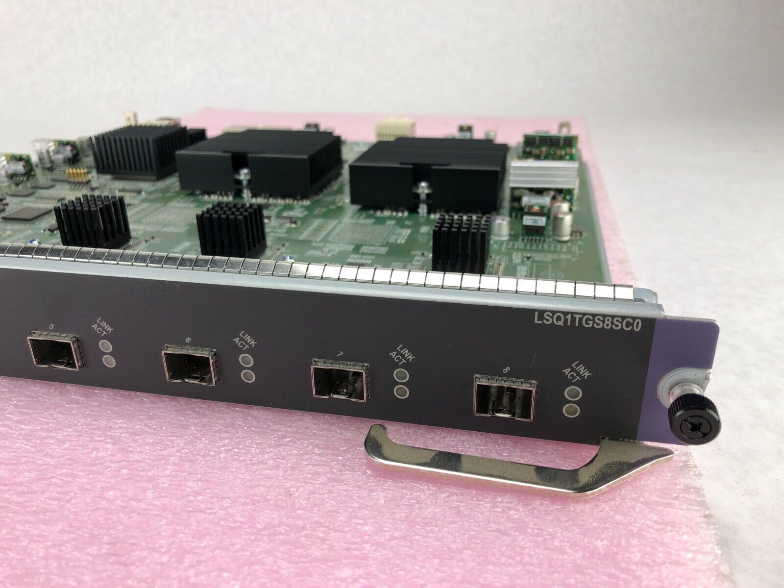 HP JF290A S7500 8-Port 10GBase-R-SFP+ Module Blade LSQ1TGS8SC0