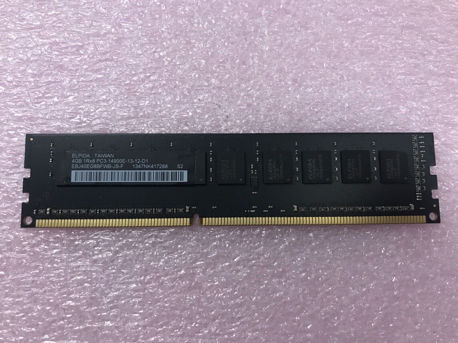 ELPIDA 12GB Kit 3x4GB 1Rx8 PC3-14900E-13-12-D1 Ram EBJ40EGB8BFWB-JS-F