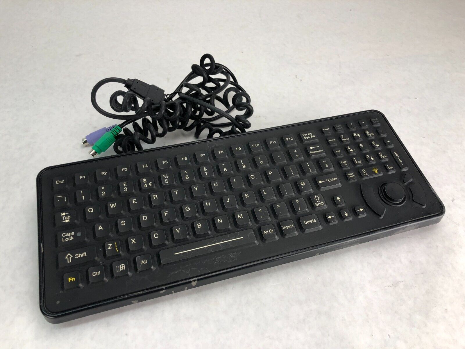 Texas Industrials Peripherals DT-5K-STD iKey Industrial Keyboard SK-102-M-PS2-UK