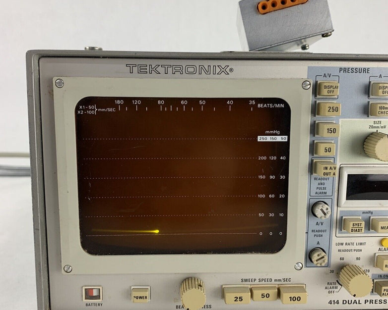 Tektronix 414 Dual Pressure Power Tested
