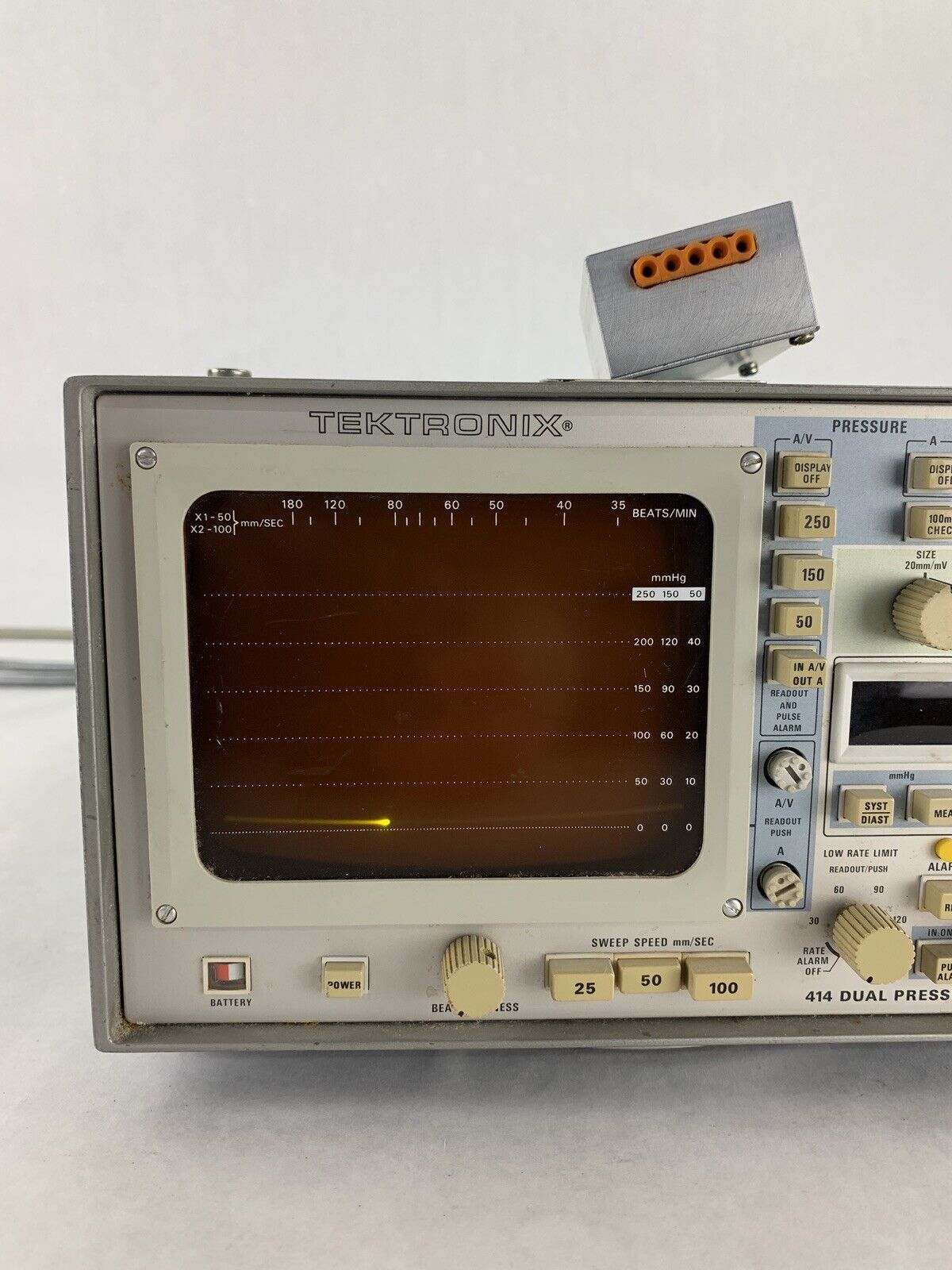 Tektronix 414 Dual Pressure Power Tested