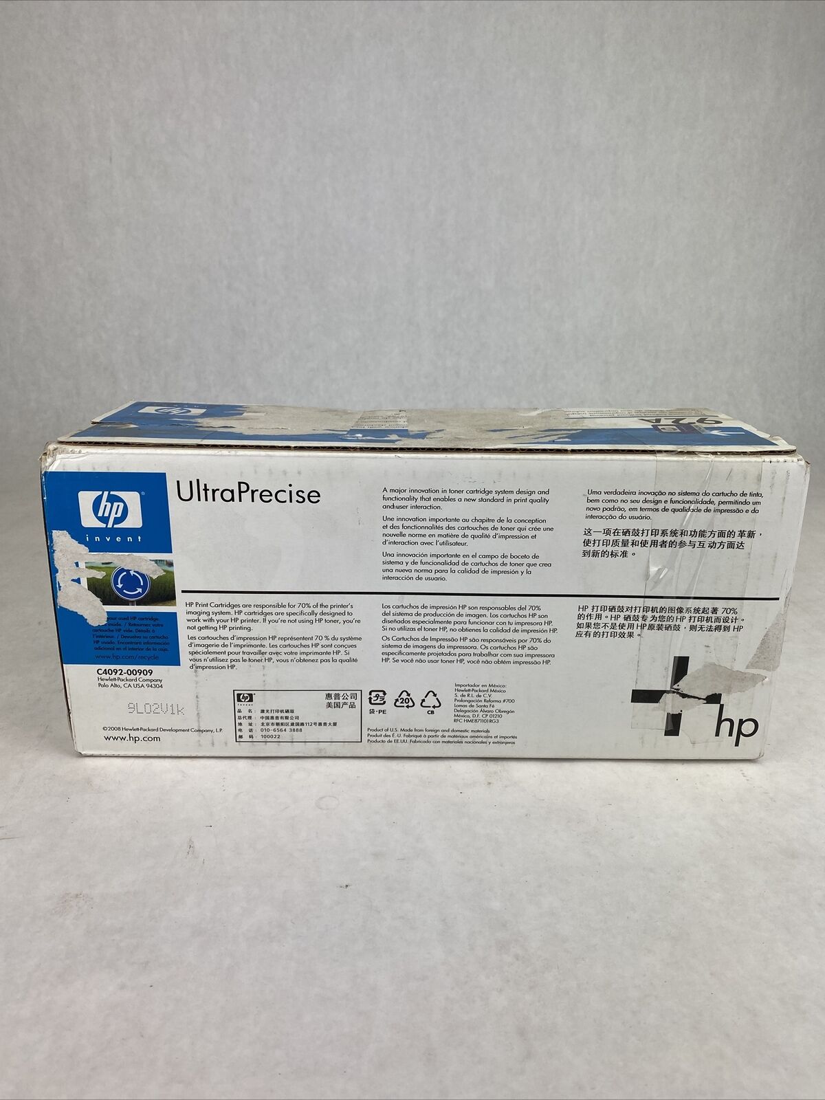SEALED genuine HP 92A C4092A toner LaserJet 1100 3200 3220