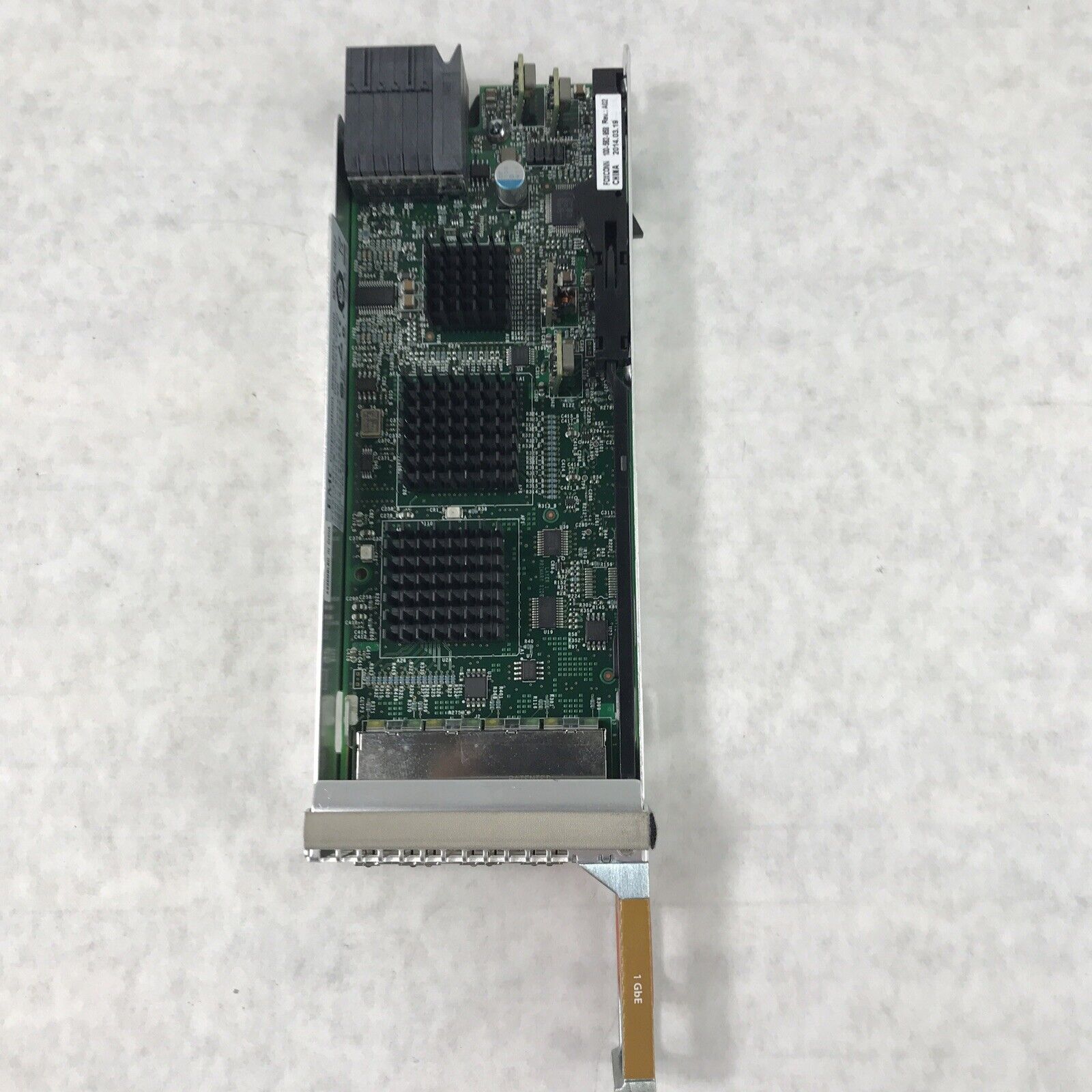(Lot of 2) Foxconn 042-007-364 SLIC07 4-Port Gigabit Ethernet I/O Module Card