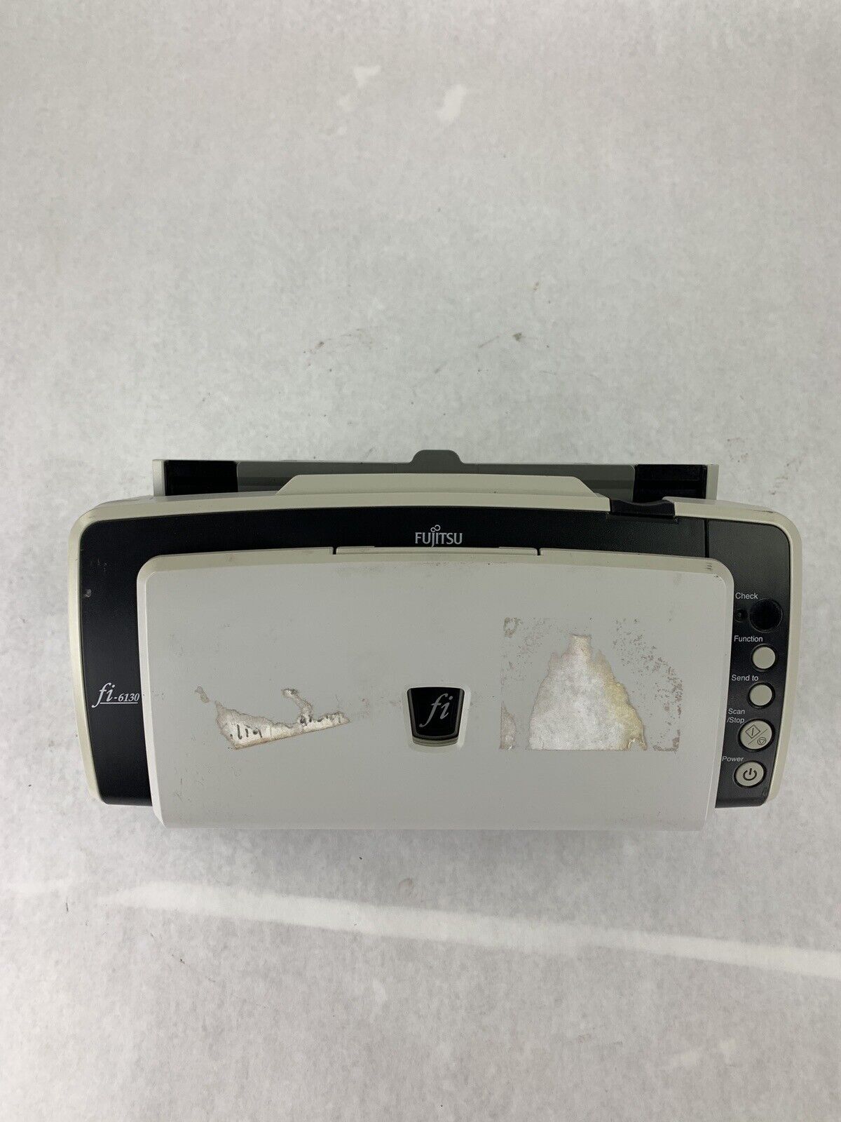 Fujitsu FI-6130 Flatbed Scanner Missing Guide Tray Rollers Going Bad