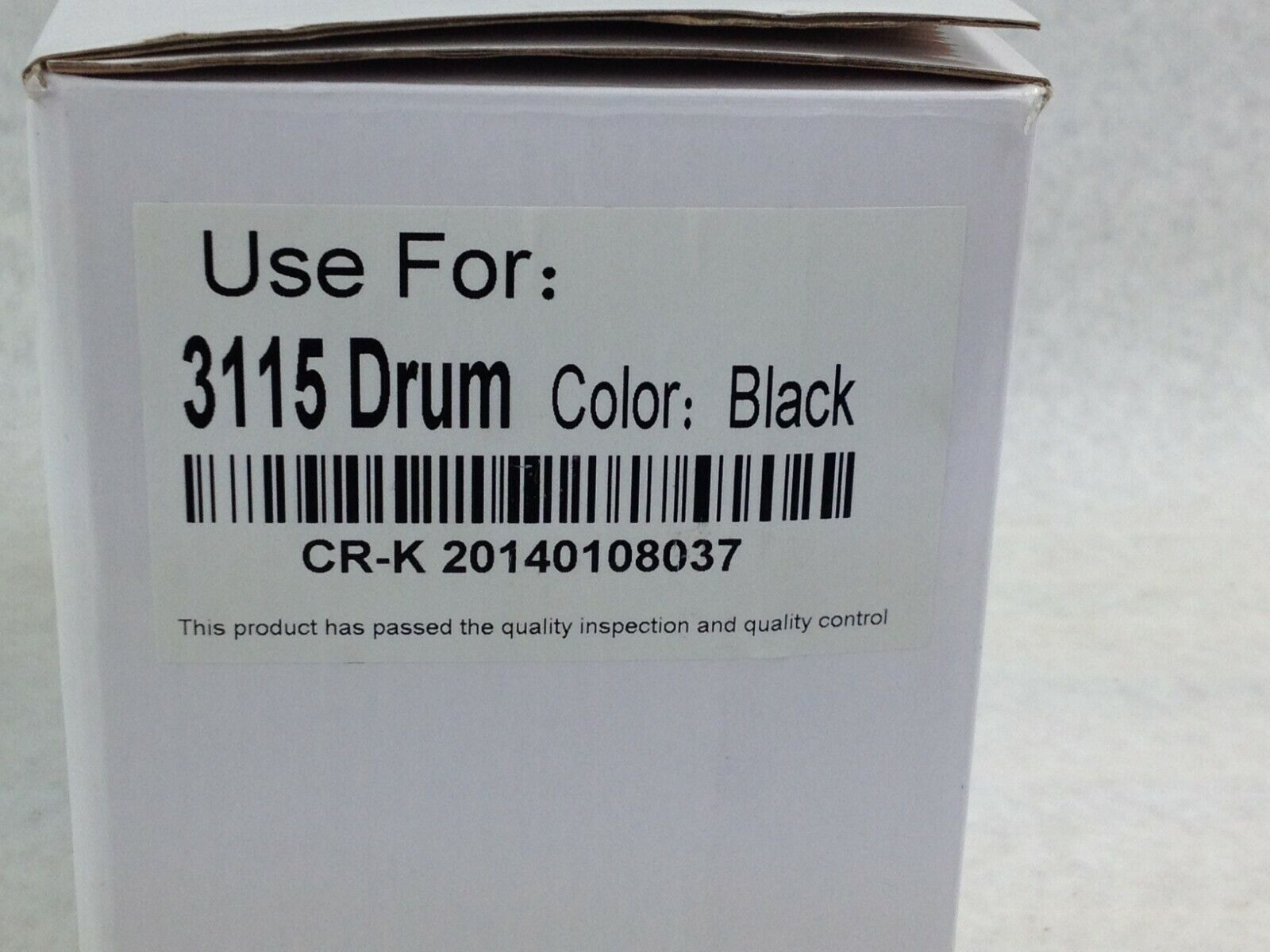 D3115 - OW Black Drum Cartridge  OW1308718107  CR-K 20140108037 Factory Sealed