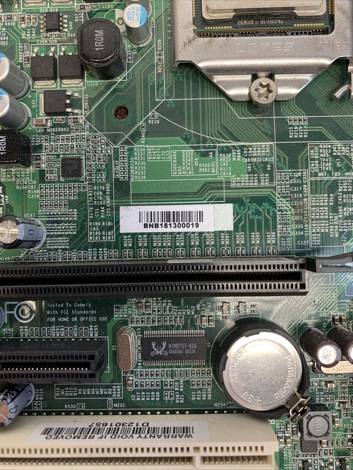 DFI PT330 Motherboard Intel Core i5-660 3.33GHz w/Shield